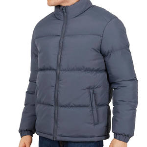 Veste d'hiver matelassée sur mesure pour homme, légère, en duvet, à manches longues, coupe courte. - Product Image 4