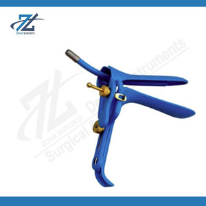 Espéculo vaginal profesional de tamaño mediano con tubo de evacuación de humo, instrumento ginecológico LEEP de acero inoxidable alemán - Product Image 5