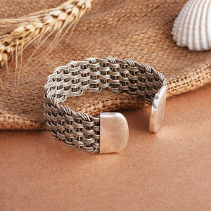 Brazalete de Plata Meera Jaipur Guthai Fashion - Product Image 2