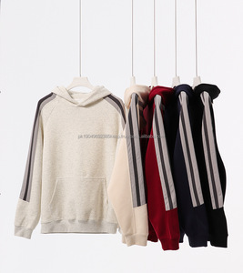 เสื้อสเวตเตอร์แขนหมุนทรงหลวมผ้าฟลีซสำหรับผู้ชายเสื้อมีฮู้ดและสเวตเชิ้ตขนาดใหญ่พิเศษสำหรับใส่ฤดูใบไม้ร่วงและฤดูหนาว - Product Image 3