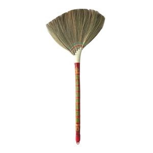 Good Quality Durable Grass <b>Broom</b> Handmade Colorful Long Wooden PVC <b>Handle</b> Made Vietnam Competitive Price for Home Furniture Use - Product Image 1