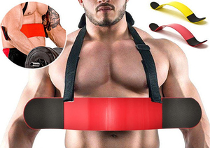 Appareil de musculation pour curls avec barre, avec sangle réglable et rembourrage confortable pour le cou, idéal pour l'entraînement de force et le fitness - Product Image 5