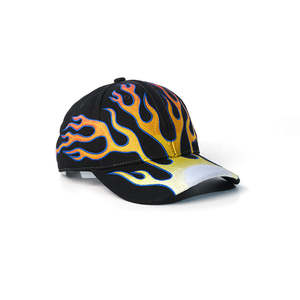 Casquette de sport avec logo personnalisé, haute qualité, légère, écologique, impression par transfert sublimation en relief, 100% coton, unisexe - Product Image 2