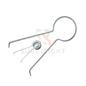 Marcador de reducción mamaria McKissock Keyhole de acero inoxidable, instrumento quirúrgico para mamoplastia, juego de instrumentos SurgiRight con certificación CE - Product Image 1