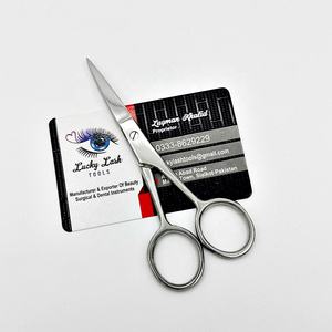 Professionnel personnalisé étiquette chanceux cils outils Kit d'extension de cheveux ciseaux outils d'extension de cheveux en acier inoxydable de qualité chirurgicale - Product Image 6