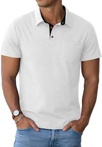 Chemises Polo Homme de Haute Qualité, Design Personnalisé, Manches Courtes, Printemps-Été, 100% Coton, Chemises Homme à Manches Courtes - Product Image 3
