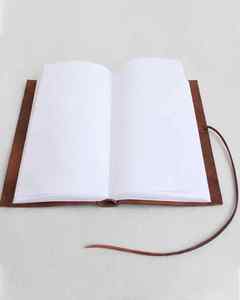 lephant Embossed Leather Journal | Rustic Writing <b>Notebook</b> | Travel Memory <b>Book</b> Blank Diary for Writing & Sketching - Product Image 1
