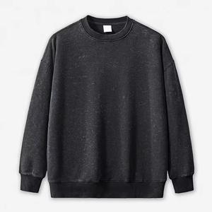 เสื้อสเวตเชิ้ตคอกลมผู้ชาย แขนยาว ผ้าฝ้ายฟลีซ ซับในกันเป็นขุย ทรงปกติ ขายส่ง เหมาะสำหรับฤดูหนาว - Product Image 2