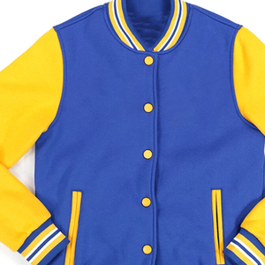 Chaqueta Varsity Premium SGRHO Royal Poodle de Lana 100% Resistente al Viento con Calefacción, Chaqueta Bomber Personalizada con Bordado de Letras, Ropa de Sororidad - Product Image 5