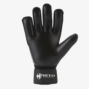 German <b>Latex</b> Custom Design Black and White Negative Finger Stretchable Soccer Goalkeeper <b>Gloves</b> 4mm German <b>Latex</b> - Product Image 2