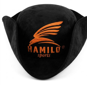 Chapeau de cowboy français en feutre de laine de haute qualité 2026 pour hommes, noir, tricorne triangulaire, chapeau de garde d'honneur Napoléon - Product Image 2