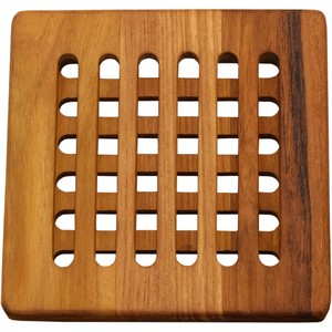 Posavasos y salvamanteles de madera de teca (grado premium) OEM personalizados al por mayor |   Aqdus Saleem India - Product Image 2