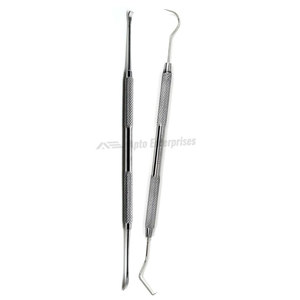 Stainless Steel Manual 6.5" Dental Inspection Set Professional Mouth Mirror Probe Picks Scraper Teeth Cleaning Plaque Tartar - Product Image 3