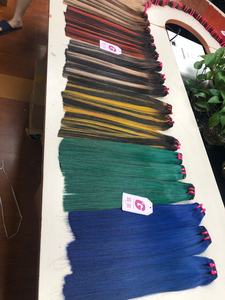 Extensiones de cabello humano de gran tamaño, mechones de pelo de Vietnam sin enredos, sin caída, sin brillo - Product Image 5