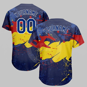 เสื้อเบสบอลมืออาชีพ เสื้อเบสบอลแบบปรับแต่งได้ เสื้อเบสบอลน้ำหนักเบาสำหรับกิจกรรมทีม - Product Image 3
