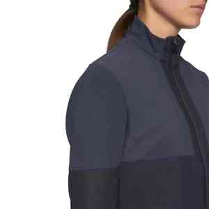Chaqueta de equitación para mujer, de algodón y poliéster, con cremallera completa, gris oscuro, manga larga, para salto ecuestre, con logotipo personalizado, venta al por mayor PK - Product Image 5