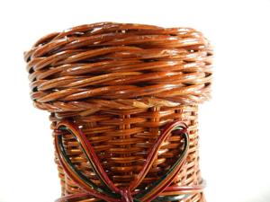 Maceta de Mimbre Hecha a Mano en Vietnam con Forma de Reno, Maceta de Ratán Natural con Forma de Ciervo, Decoración Navideña para el Hogar Estilo Boho - Product Image 6