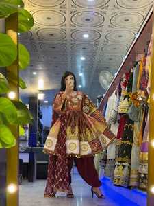 Vestido Tradicional Bordado para Mujer, Estilo Vintage, Bohemio, Afgano, Casual, Hasta la Rodilla, Colores Personalizados y Alta Calidad de Exportación - Product Image 3