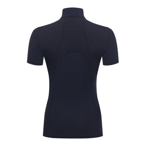 High Quality 4way Stretch Horse Riding Equestrian Shirt Top <b>Base</b> <b>Layer</b> Competition Show Shirt Polo in Soft Feel Technical Fabric - Product Image 3