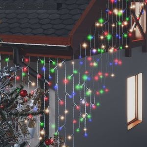 400 LED colorato ghiacciolo luci di tenda 393.7 \ "illuminazione decorativa con 8 funzioni - Product Image 3