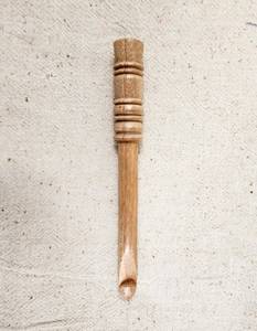 HASAN CRAFT HC-0001 Smooth Handcrafted Eco-Friendly Wooden Crochet Hook Angel Design Straight Shape for Hand <b>Sewing</b> - Product Image 2