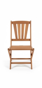 Acacia <b>Outdoor</b> Folding <b>Table</b> Set Mediterranean Style Wood Patio Furniture for Garden Dining - Product Image 5