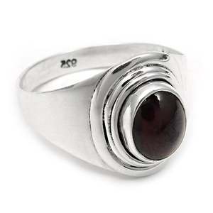 Hot Selling 925 Sterling Silver <b>Ring</b> Comes With Oval Cut <b>Garnet</b> Gemstone Beautiful Engagement Party Jewelry In Bohemian Style - Product Image 2