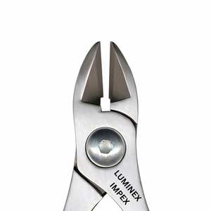 คีมตัดหัวรีขนาดใหญ่พิเศษ สแตนเลสสตีล สำหรับตัดลวดอย่างแม่นยำ เครื่องมือทำเครื่องประดับมืออาชีพ - Product Image 3