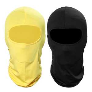 Vêtements de course de couleur personnalisée masque facial respirant coupe-vent thermique cagoule cagoule housse de ski pour les sports d'hiver et d'été - Product Image 1
