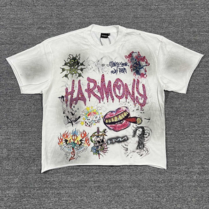 T-shirt décontracté pour homme, design personnalisé, 100% coton, respirant, manches courtes, confortable, broderie sur le devant, personnalisation de la marque - Product Image 4