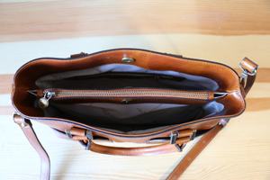 Sac à bandoulière pour femme en cuir véritable personnalisable, style vintage portable, haute qualité LTB-0160 - Product Image 6