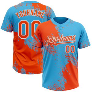 OEM Two Button Baseball <b>Softball</b> Jersey <b>Uniform</b> Personalized Youth Adults Men Women Team Apparel - Product Image 1
