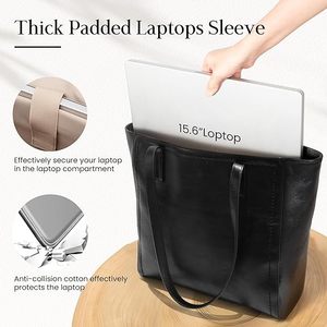 Sac fourre-tout en cuir véritable pour femme 2026, grande capacité, sac à bandoulière pour usage quotidien, sac fourre-tout en cuir tendance pour femme, personnalisable - Product Image 5