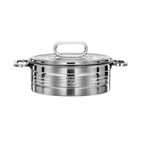Olla Moderna de Acero Inoxidable para Sopa y Caldo, con Asas, 35 cm, Tapa Plateada, Apta para Lavavajillas, para Uso Doméstico y Comercial - Product Image 4