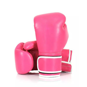 Proveedor de Sialkot, guantes de boxeo de la mejor calidad, guantes de boxeo de cuero vacuno, diseño de logotipo personalizado, impresión, guantes de combate para damas - Product Image 2