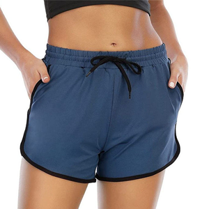 Shorts de yoga sans couture pour femmes, taille haute, contrôle du ventre, pour la course, l'entraînement et la gym, vente en gros, séchage rapide, short de fitness athlétique pour femme - Product Image 1