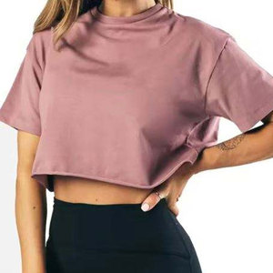 Best Selling Premium Quality Women Blouses With Short Sleeve Solid Color Reasonable Price Wholesale Blouses For Women - Product Image 1
