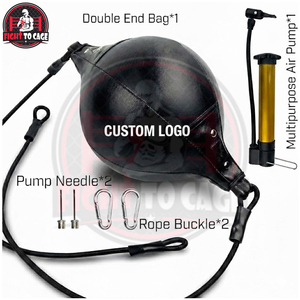 Excellent Fournisseur Nouvelle Arrivée Sac de Boxe Double Extrémité Entièrement Personnalisé en Cuir PU Réglable pour Entraînement de Vitesse en Salle de Sport - Product Image 2