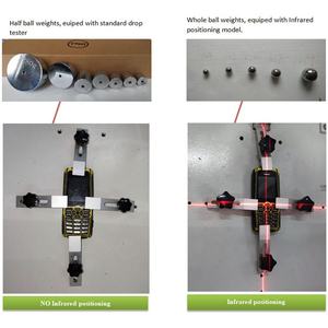 Darsen Testeur de chute de billes en acier DS-LQ20 Équipement de test d'<span class=keywords><strong>impact</strong></span> de billes tombantes pour plastique, céramique, acrylique et fibre de verre - Product Image 3