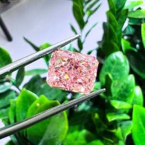 Venta al por mayor de diamantes cultivados en laboratorio de color rosa fantasía con certificado IGI de 1-10 quilates, varias formas, venta directa de fábrica, diamantes sueltos cultivados en laboratorio. - Product Image 2