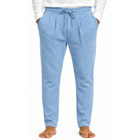 Pantalon de jogging pour homme, coupe slim, en maille gaufrée, décontracté, texturé, avec taille élastique et cordon de serrage, confortable, bas de sport pour homme en maille gaufrée