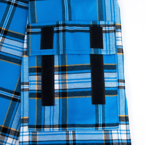 Camisa de Manga Larga Personalizada para Hombre, Chaqueta Transpirable con Botones y Solapa, Estampado Tribal Étnico Azteca, Franela Teñida con Hilo de Velour - Product Image 5