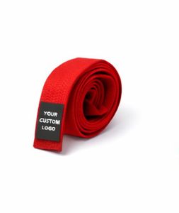 Ceintures de Jiu-Jitsu brésilien sur mesure OEM, couleurs et tailles personnalisées pour hommes et femmes, ceintures de haute qualité pour les arts martiaux. - Product Image 1