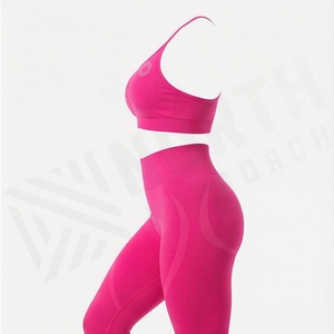 Conjunto de Yoga Sexy para Mujer con Estampado por Sublimación, Ropa Deportiva de Secado Rápido, Transpirable, para Gimnasio y Entrenamiento - Product Image 3