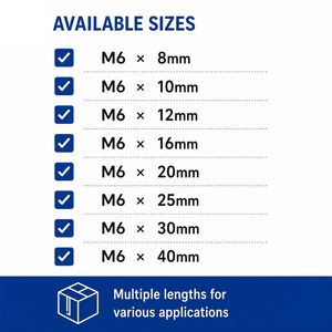 Tornillos para Madera de Acero Inoxidable 304 con Cabeza Plana Torx Negra, Rosca Profunda Robert Son, Precio al por Mayor - Product Image 3