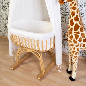 Berceau à bascule pour bébé, berceau en rotin de qualité supérieure, lits pour enfants, vente en gros d'usine vietnamienne - Product Image 2