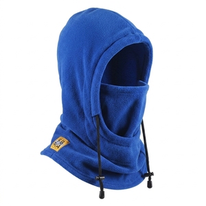 Pasamontañas de Forro Polar, Máscara Facial Térmica Aislante para Deportes de Invierno al Aire Libre, Unisex, Talla Única, Color Gris Crema - Product Image 3