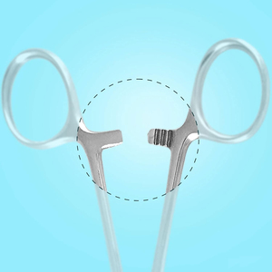 Pinzas Hemostáticas, Instrumento Quirúrgico de Acero Inoxidable, Reutilizables, con Bloqueo, Grado Médico, Fabricante OEM ODM - Product Image 3