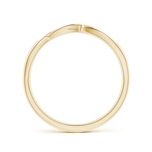 Anillo de Compromiso Moderno con Diamante Cultivado en Laboratorio, Diseño Infinito, con Detalles Pavé, Oro 10K 14K 18K, Plata 925 935, Regalo - Product Image 4