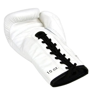 Gants de boxe Fairtex Sanda MMA en cuir de haute qualité, légers, professionnels, avec poignées et fermeture à lacets pour doigts entiers - Product Image 4